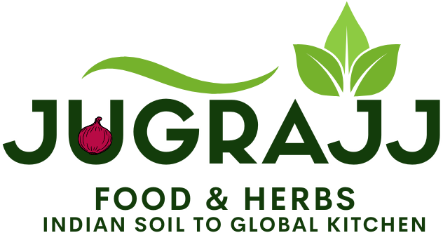 Jugrajj Food & Herbs footer logo