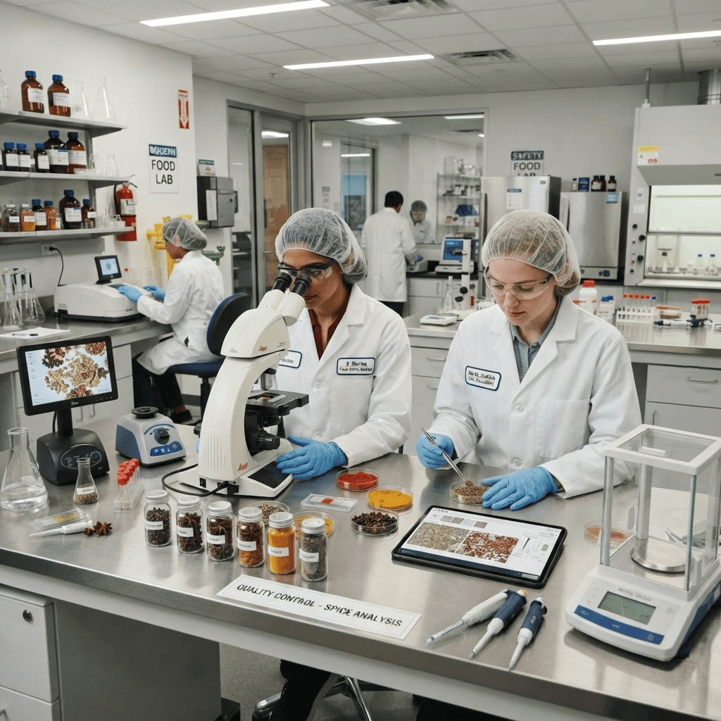 Quality testing lab